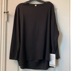 NWT Lululemon Back in Action Long Sleeve Shirt, Size 12